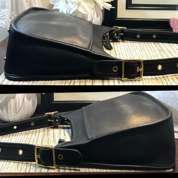 ❤️SOLD❤️Vintage Coach Navy Legacy Zip 9966 - Picture 4 of 11